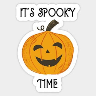 It's Spooky Time Halloween Sticker